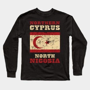 Flag of Northern Cyprus Long Sleeve T-Shirt